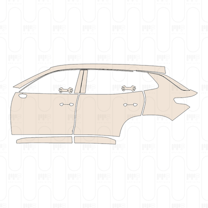 Voorgesneden PPF Volkswagen Tayron L (CN) Base 2025