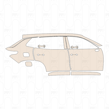 Voorgesneden PPF Volkswagen Tayron L (CN) Base 2025