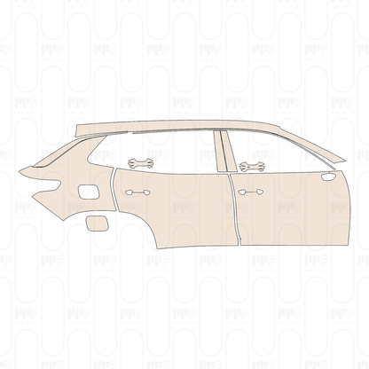 Voorgesneden PPF Volkswagen Tayron L (CN) R-Line 2025