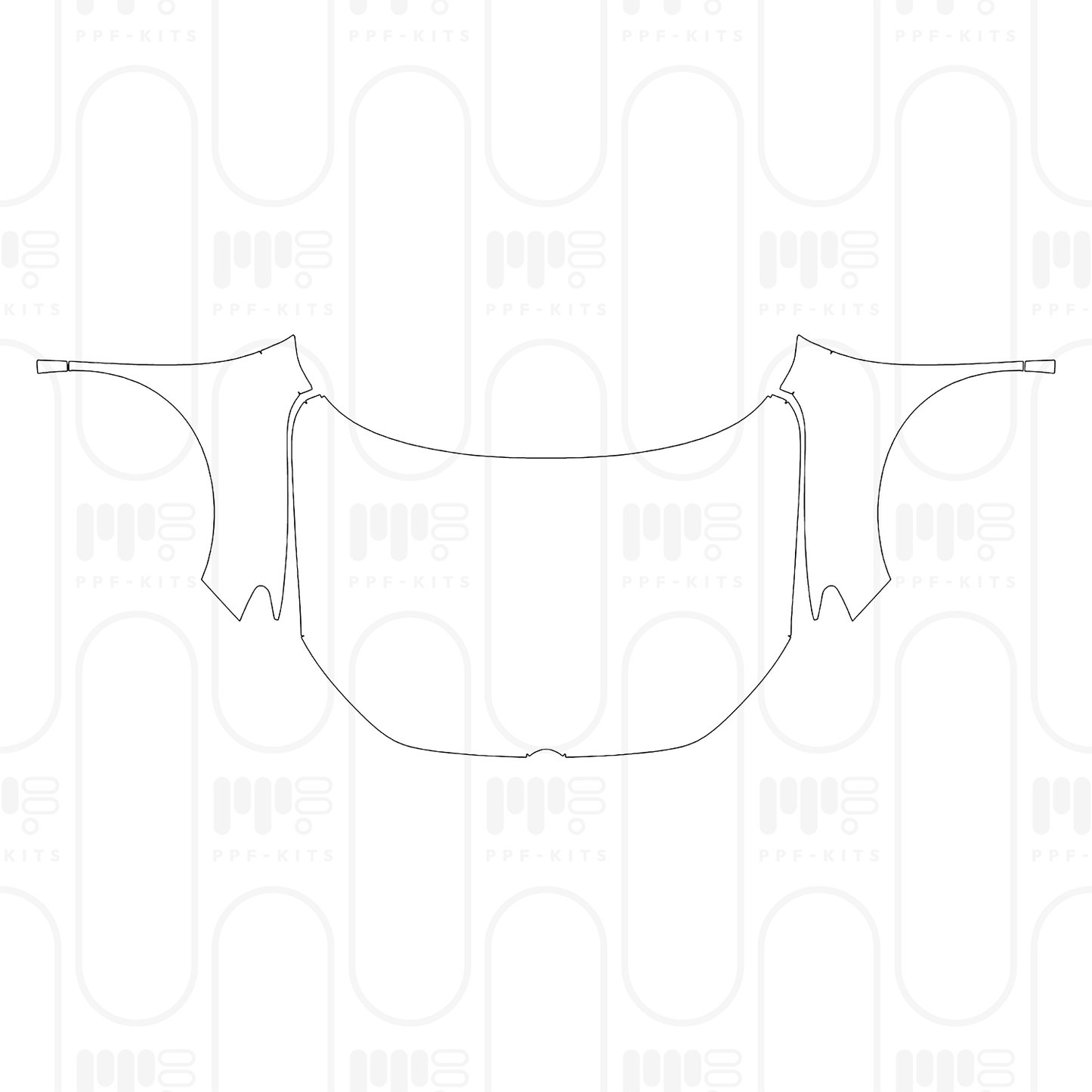 Voorgesneden PPF Volkswagen Tiguan L Pro Base 2025