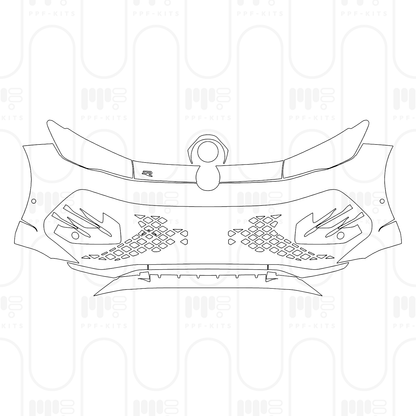 Voorgesneden PPF Volkswagen Tiguan L Pro R-Line 2025
