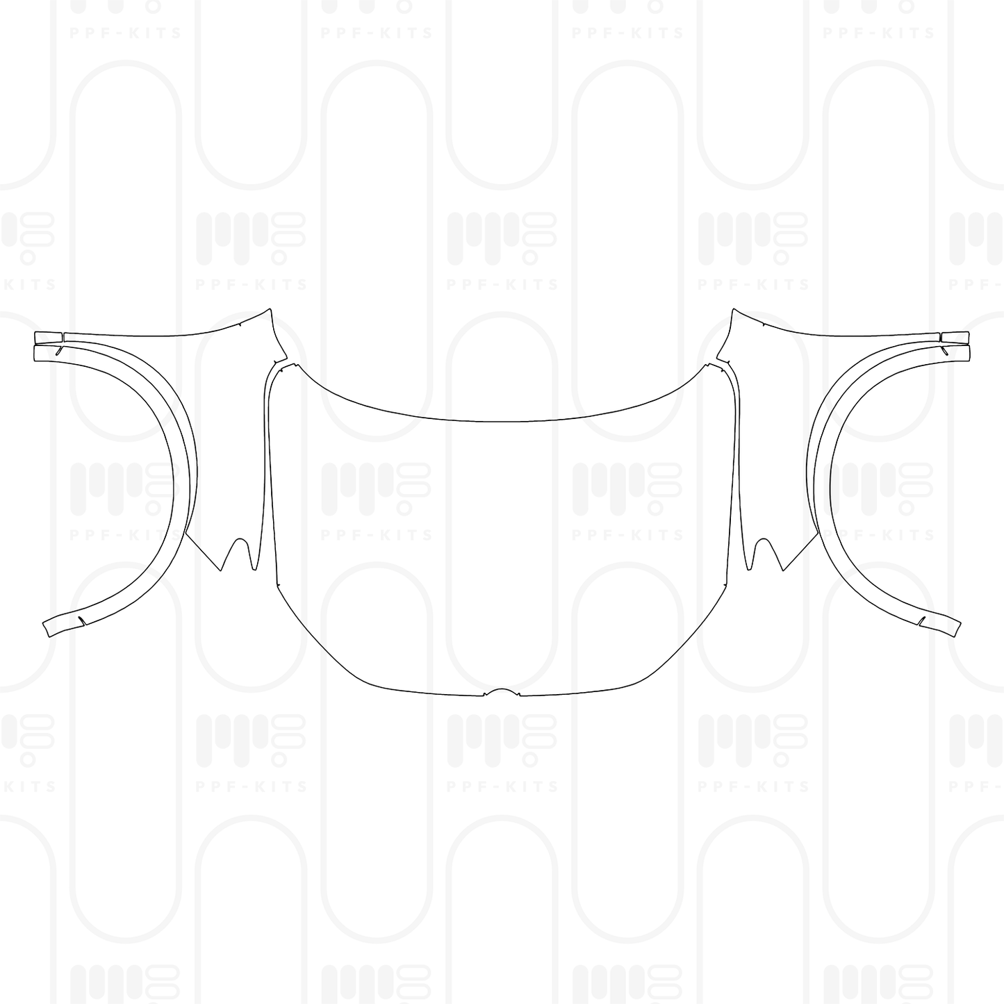 Voorgesneden PPF Volkswagen Tiguan L Pro R-Line 2025