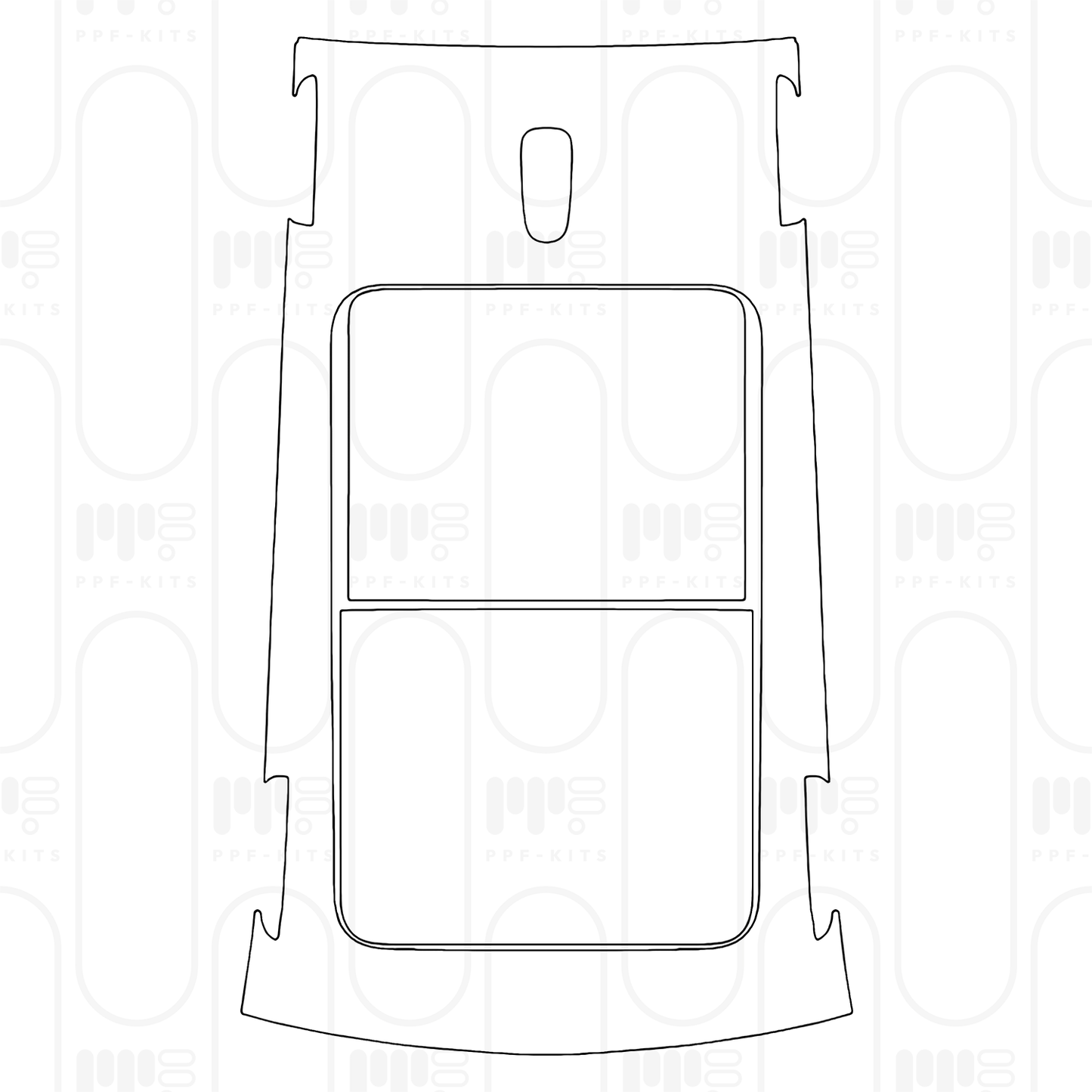 Voorgesneden PPF Volkswagen Tiguan L Pro Base 2025