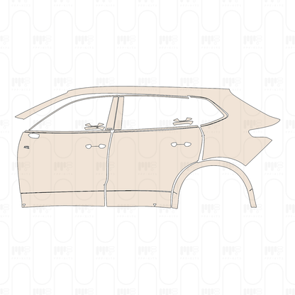 Voorgesneden PPF Volkswagen Tiguan L Pro R-Line 2026