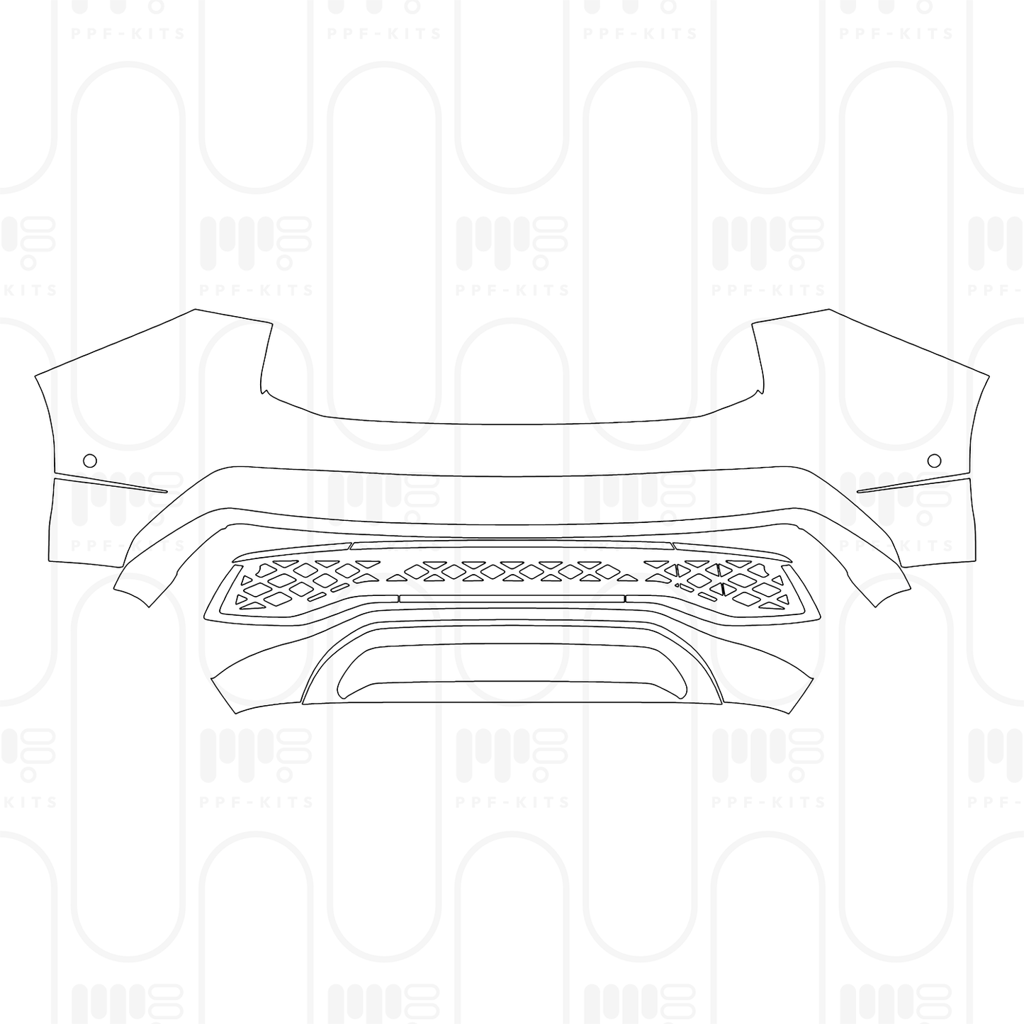Voorgesneden PPF Volkswagen Tiguan L Pro R-Line 2025