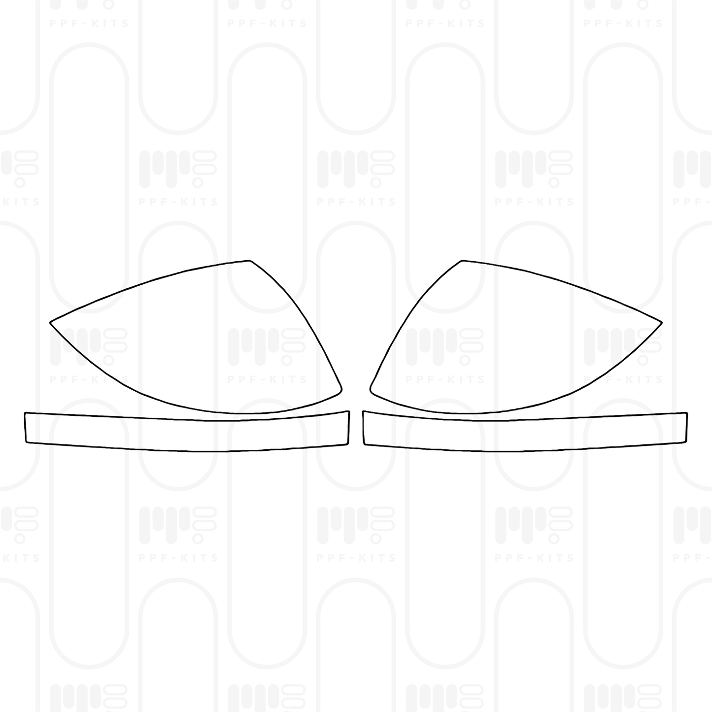 Voorgesneden PPF Volkswagen Touareg R 2025