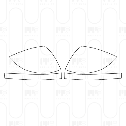 Voorgesneden PPF Volkswagen Touareg R 2025