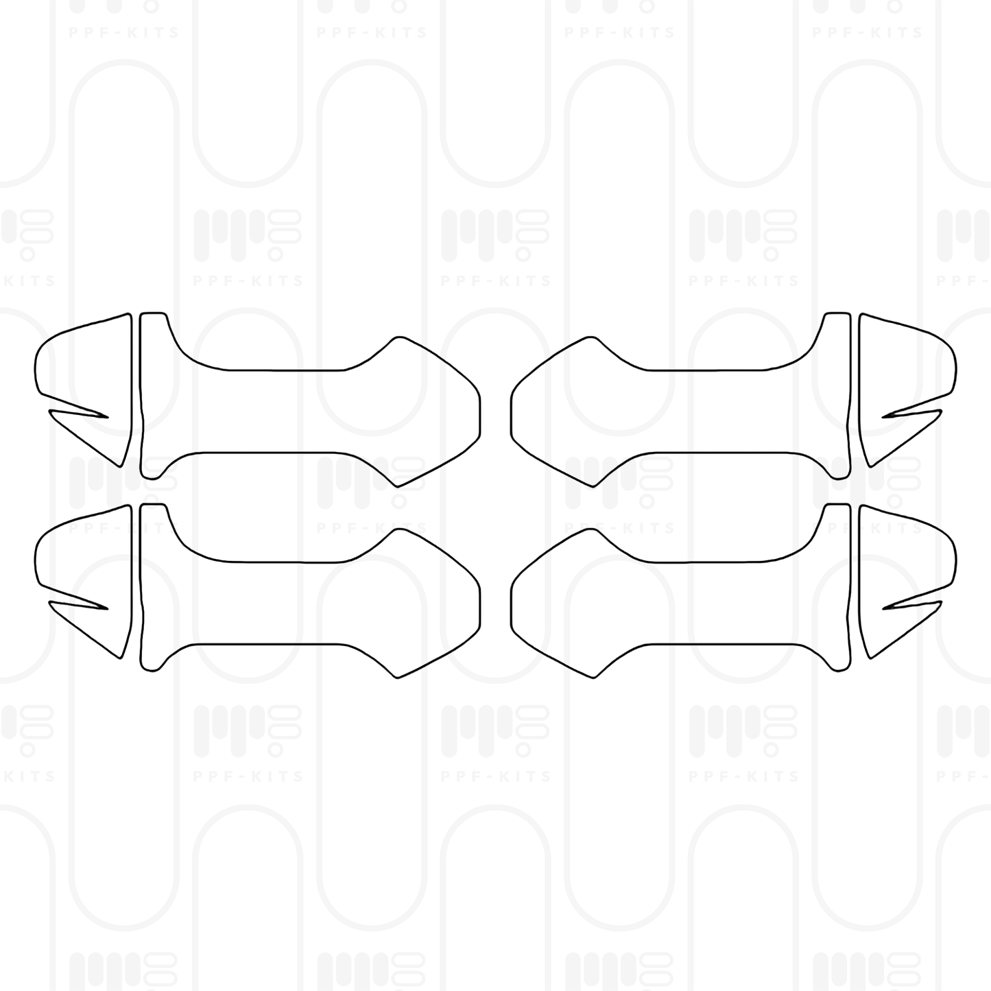 Voorgesneden PPF Volkswagen Touareg R 2025