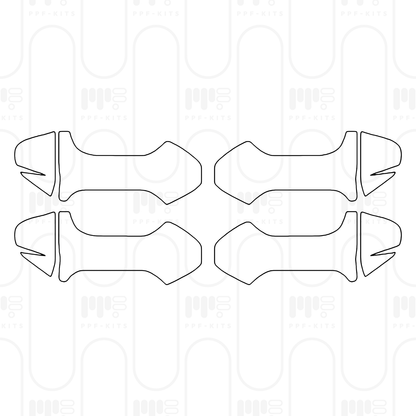 Voorgesneden PPF Volkswagen Touareg R 2025