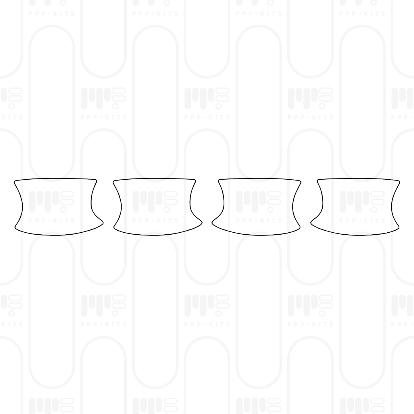 Voorgesneden PPF Volkswagen Touareg R 2025