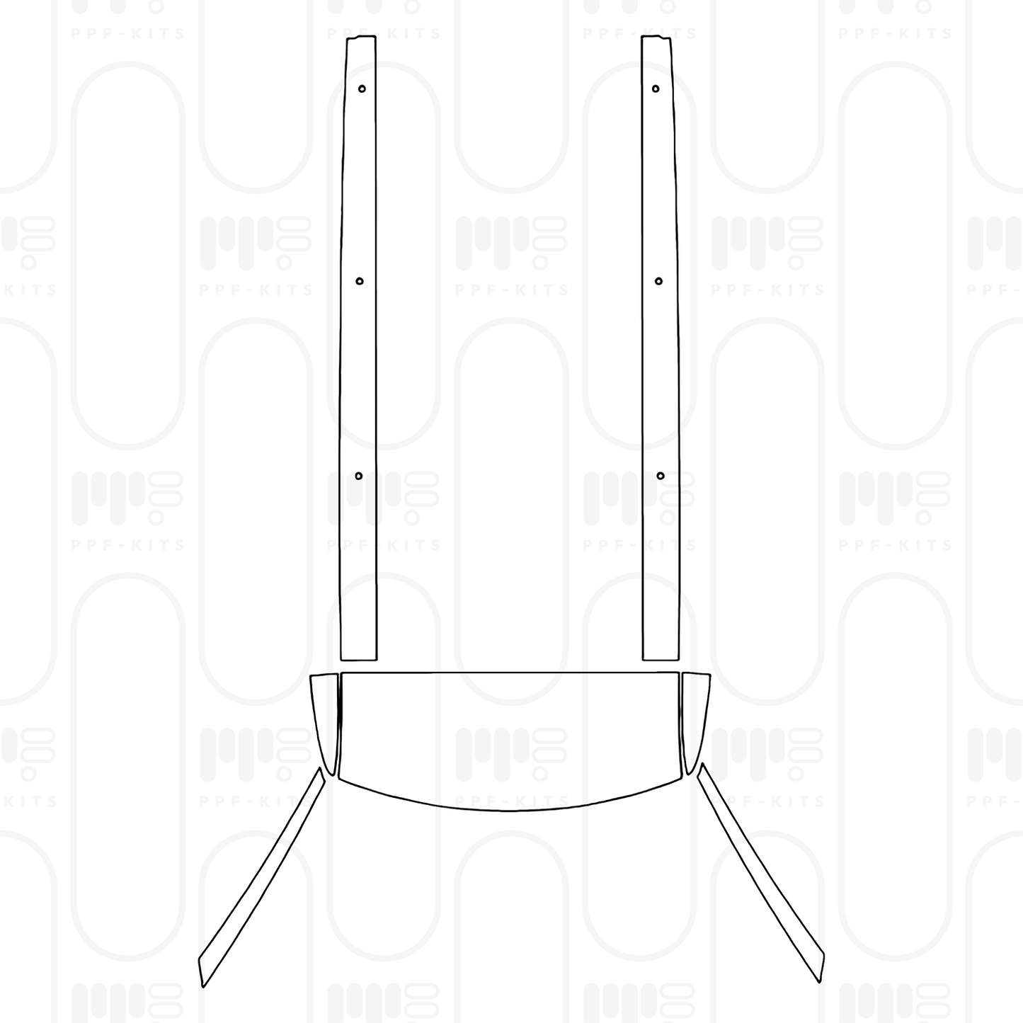 Voorgesneden PPF Volkswagen ID.BUZZ Standard Wheelbase Cargo 2025