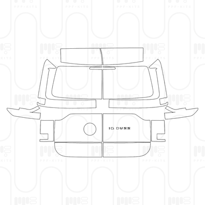Voorgesneden PPF Volkswagen ID.BUZZ Standard Wheelbase Cargo 2025