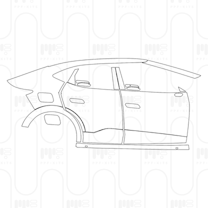 Voorgesneden PPF Volkswagen ID.UNYX 2026