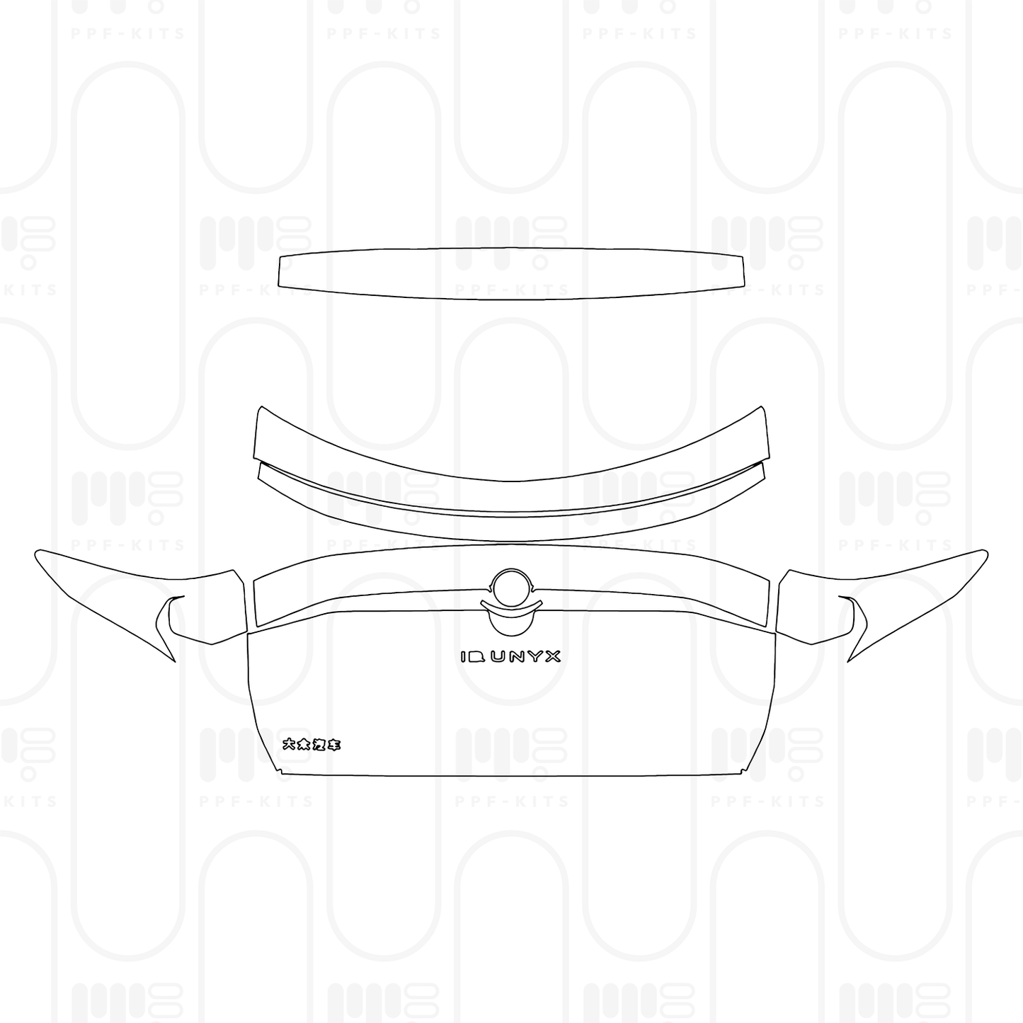 Voorgesneden PPF Volkswagen ID.UNYX 2026
