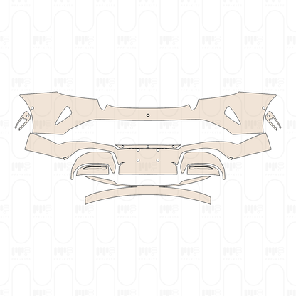 Voorgesneden PPF Xiaomi SU7 2025