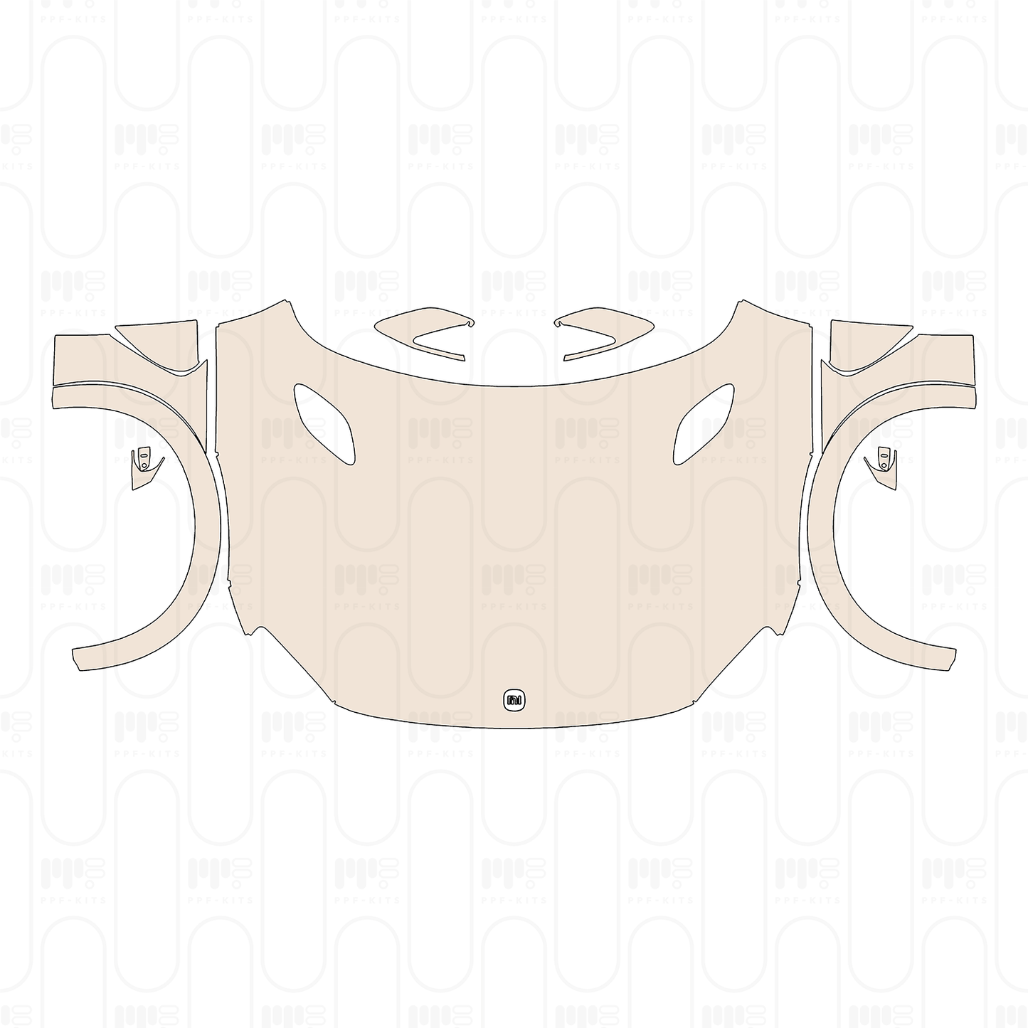 Voorgesneden PPF Xiaomi YU7 2025