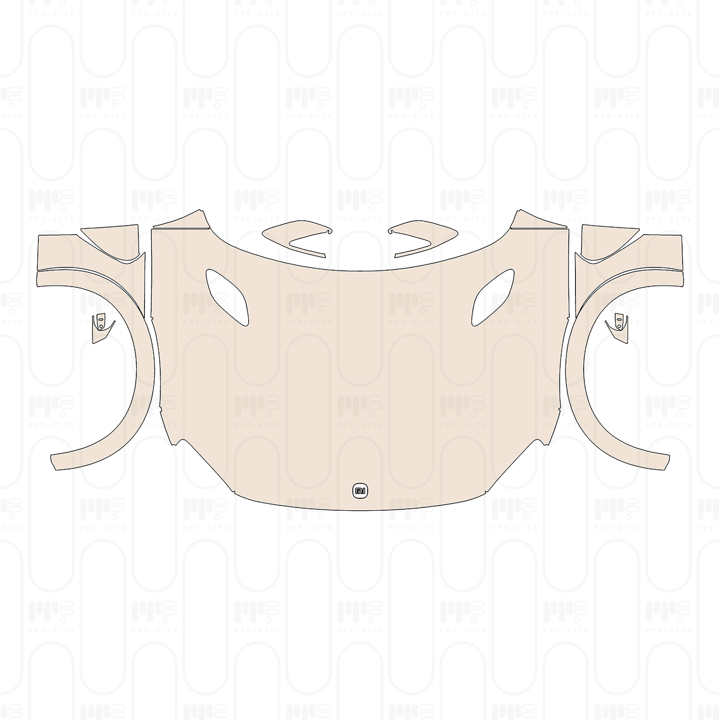 Voorgesneden PPF Xiaomi YU7 2025