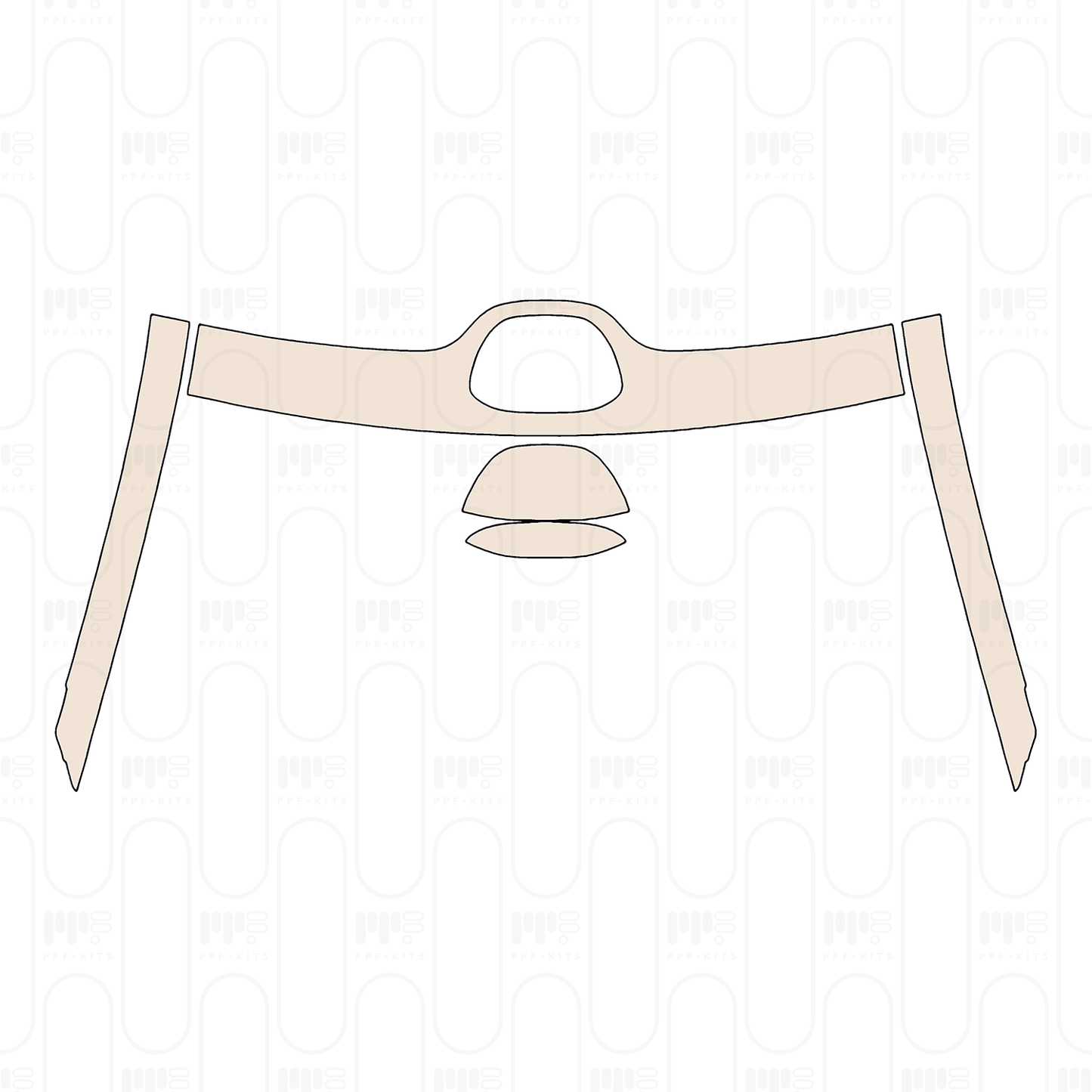 Voorgesneden PPF Xiaomi YU7 2025
