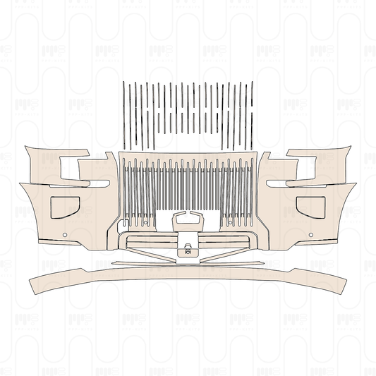 Voorgesneden PPF Zeekr 9X 2025