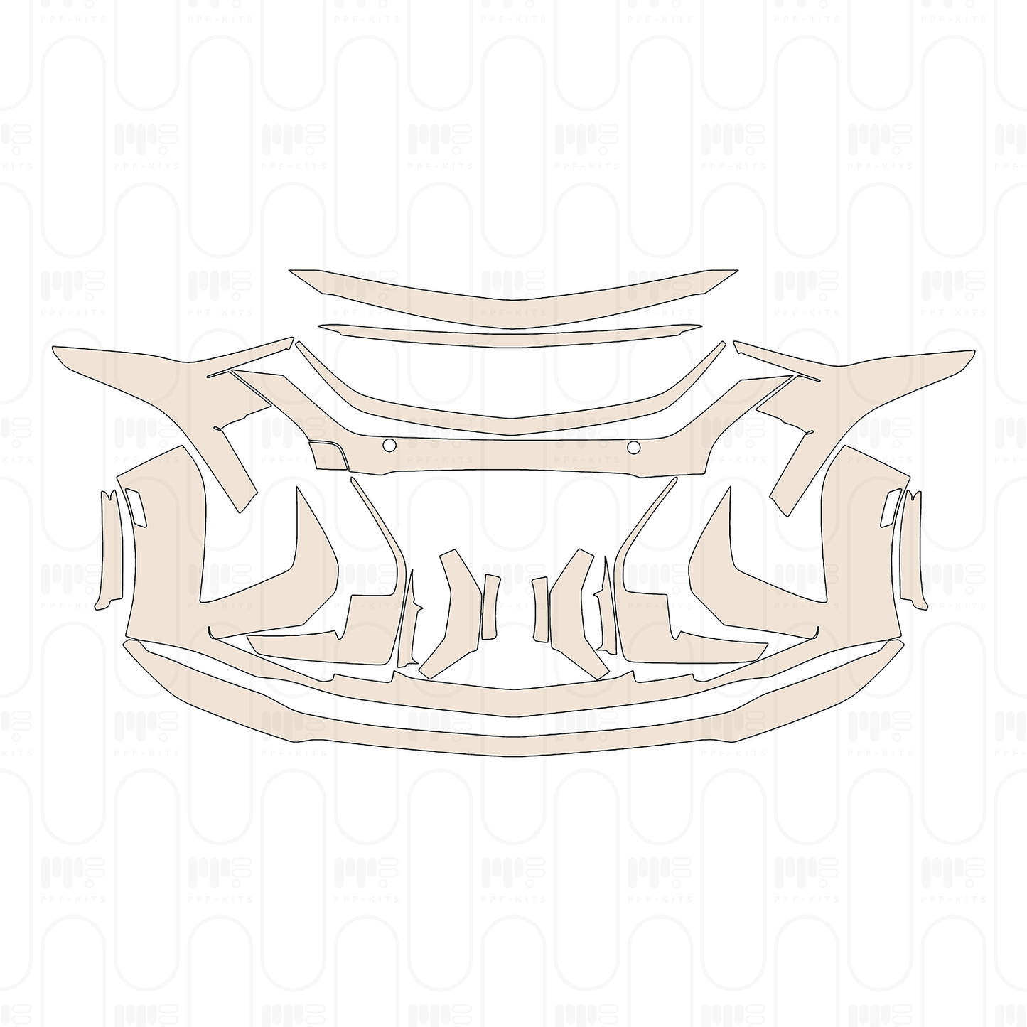 Voorgesneden PPF Cadillac CT5 V-Series Blakwing 2026