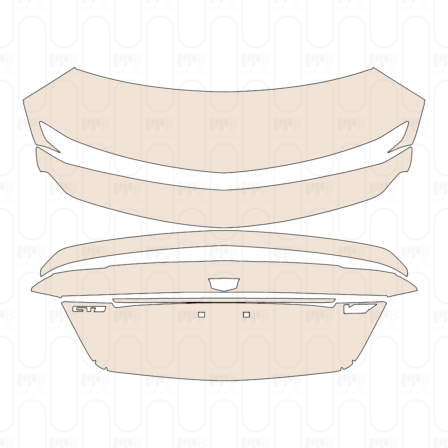 Voorgesneden PPF Cadillac CT5 V-Series Blakwing 2026