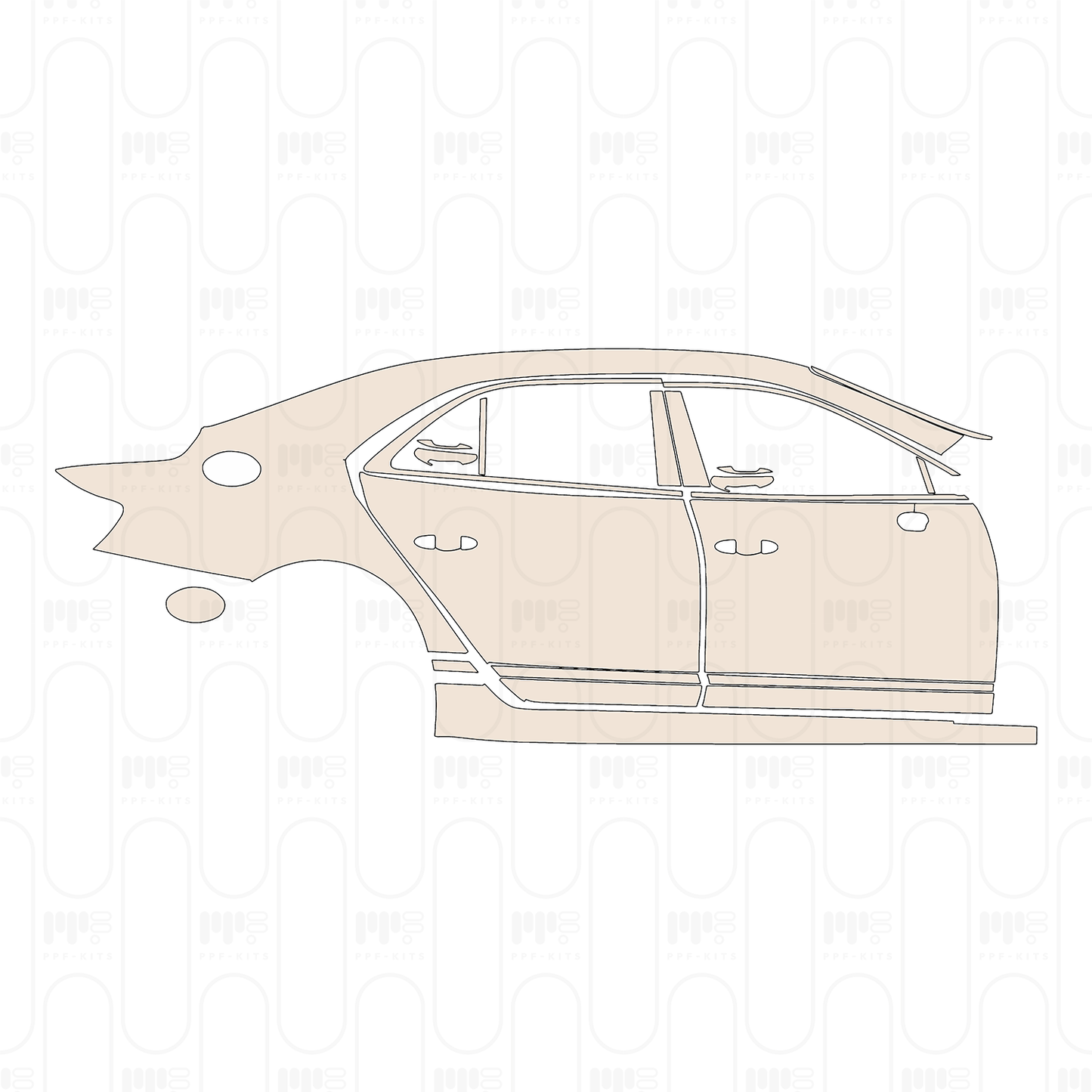 Voorgesneden PPF Bentley Flying Spur Speed 2026