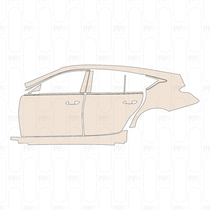 Voorgesneden PPF Cadillac CT5 (US) Luxury 2026