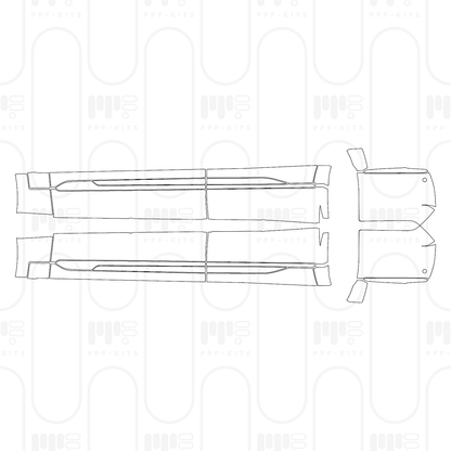 Voorgesneden PPF Cadillac Vistiq Luxury 2026