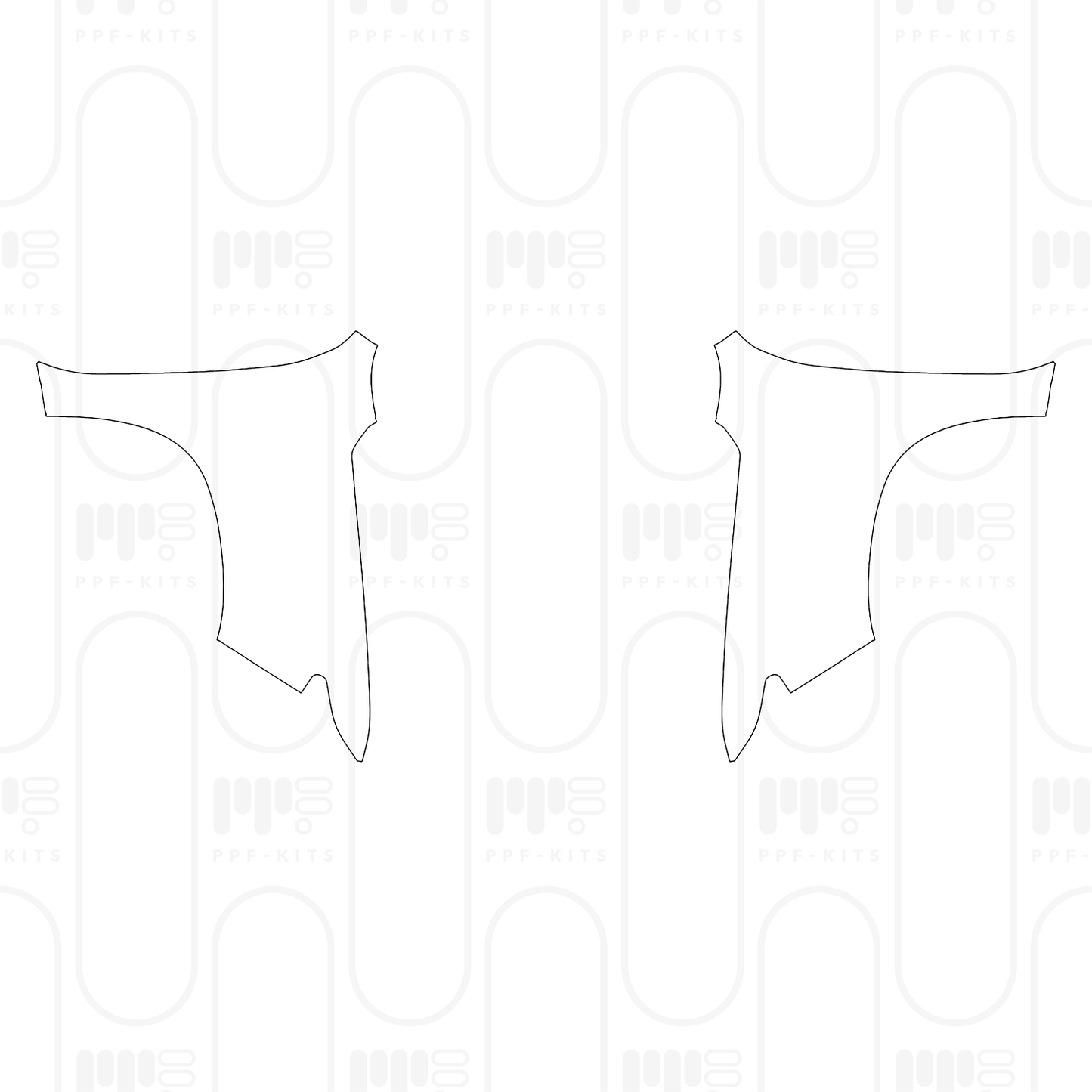 Voorgesneden PPF Cadillac Escalade Standard Wheelbase Sport 2026