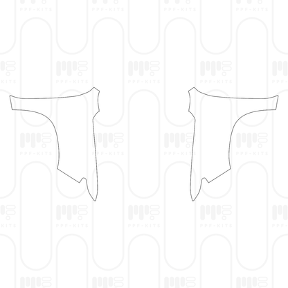 Voorgesneden PPF Cadillac Escalade Standard Wheelbase Sport 2026