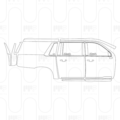 Voorgesneden PPF Cadillac Escalade ESV Sport 2026