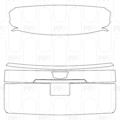 Voorgesneden PPF Cadillac Escalade ESV Sport 2026