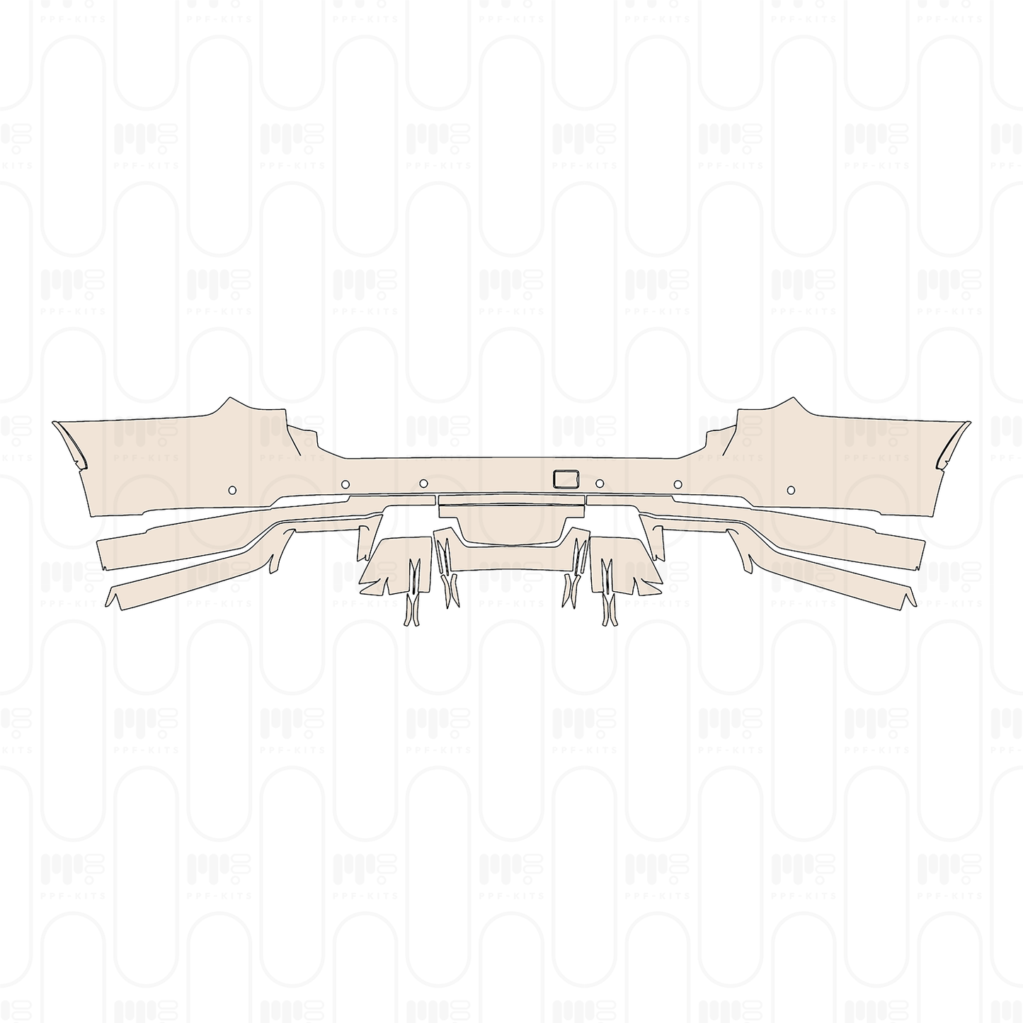 Voorgesneden PPF Cadillac Escalade-V Standard Wheelbase 2026