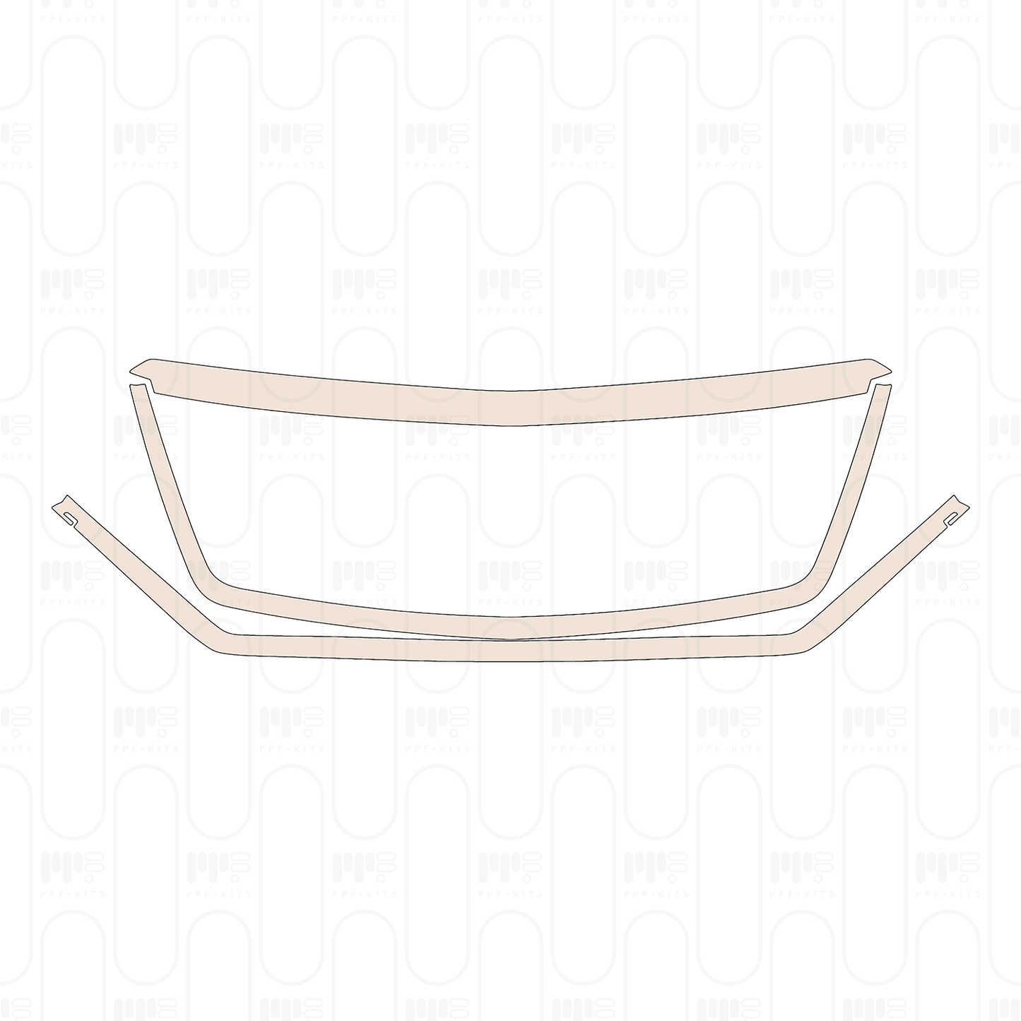 Voorgesneden PPF Cadillac Escalade Standard Wheelbase Sport 2026