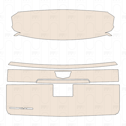 Voorgesneden PPF Cadillac Escalade Standard Wheelbase Sport 2026