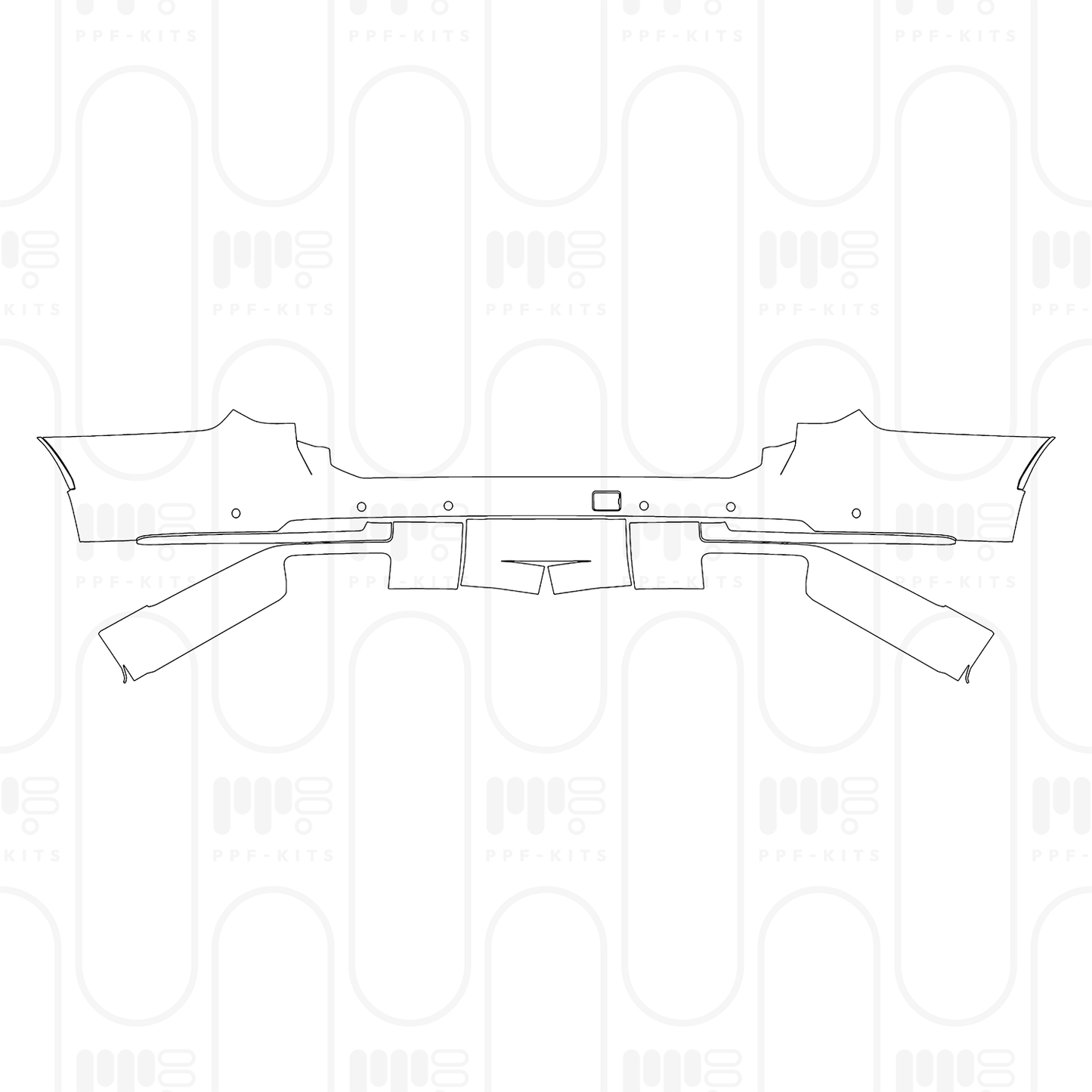 Voorgesneden PPF Cadillac Escalade Standard Wheelbase Sport 2026