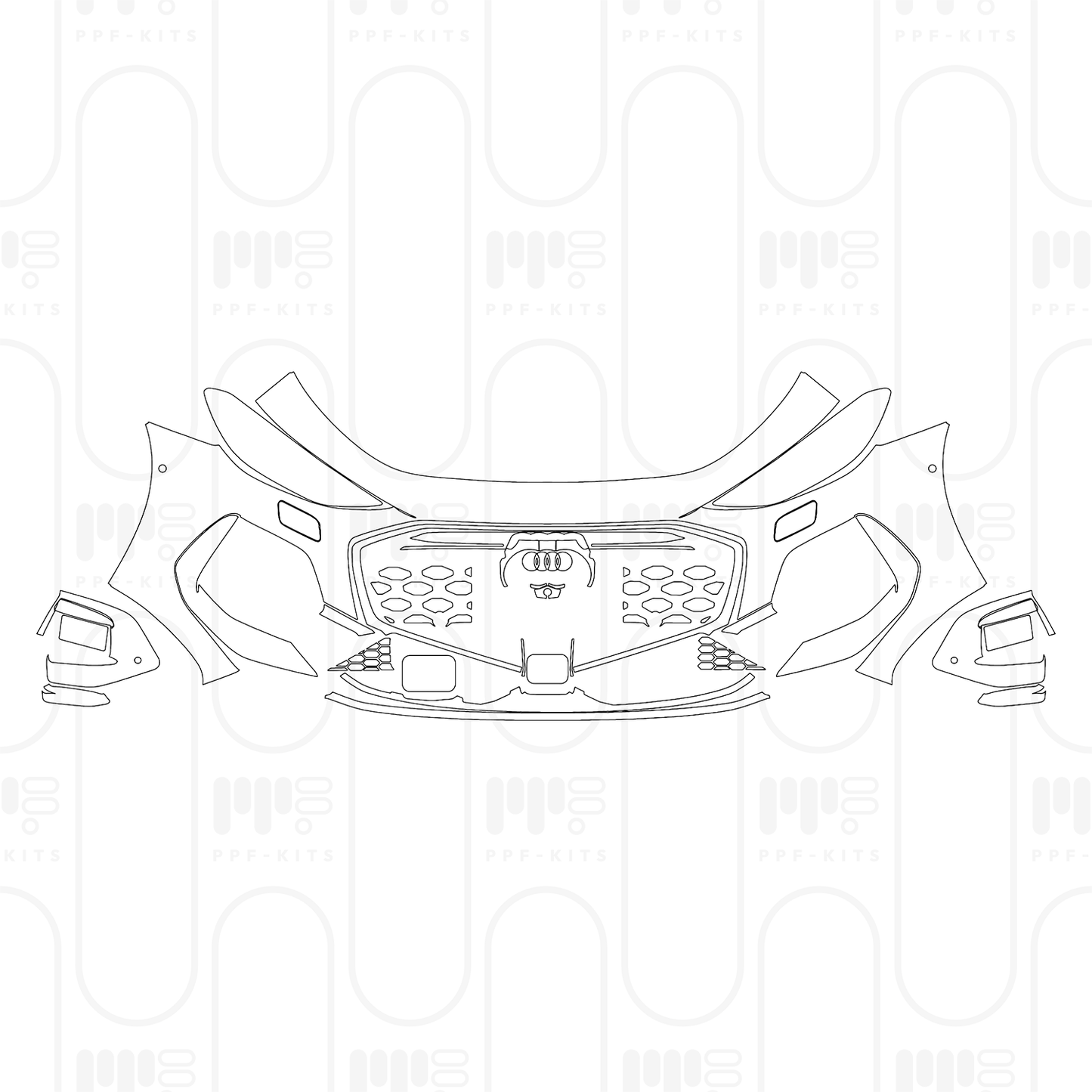 Voorgesneden PPF Audi A5 A5L Saloon Gan Kun Intelligent Driving Edition 2026