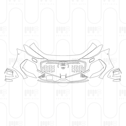 Voorgesneden PPF Audi A5 A5L Saloon Gan Kun Intelligent Driving Edition 2026