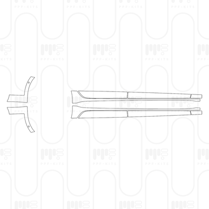 Voorgesneden PPF Audi A5 A5L Saloon Gan Kun Intelligent Driving Edition 2026