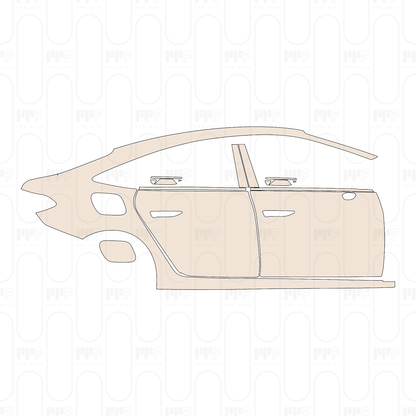 Voorgesneden PPF Audi A5 Saloon Base 2026