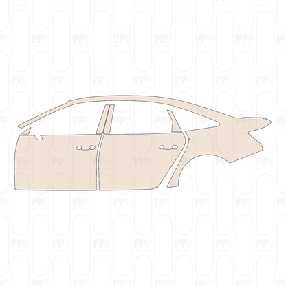 Voorgesneden PPF Audi A6 A6L S-line 2026
