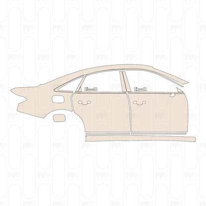 Voorgesneden PPF Audi A8 S8 (for Europe) 2026