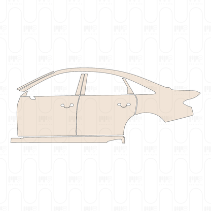 Voorgesneden PPF Audi A8 (Standard Wheelbase) Base 2026