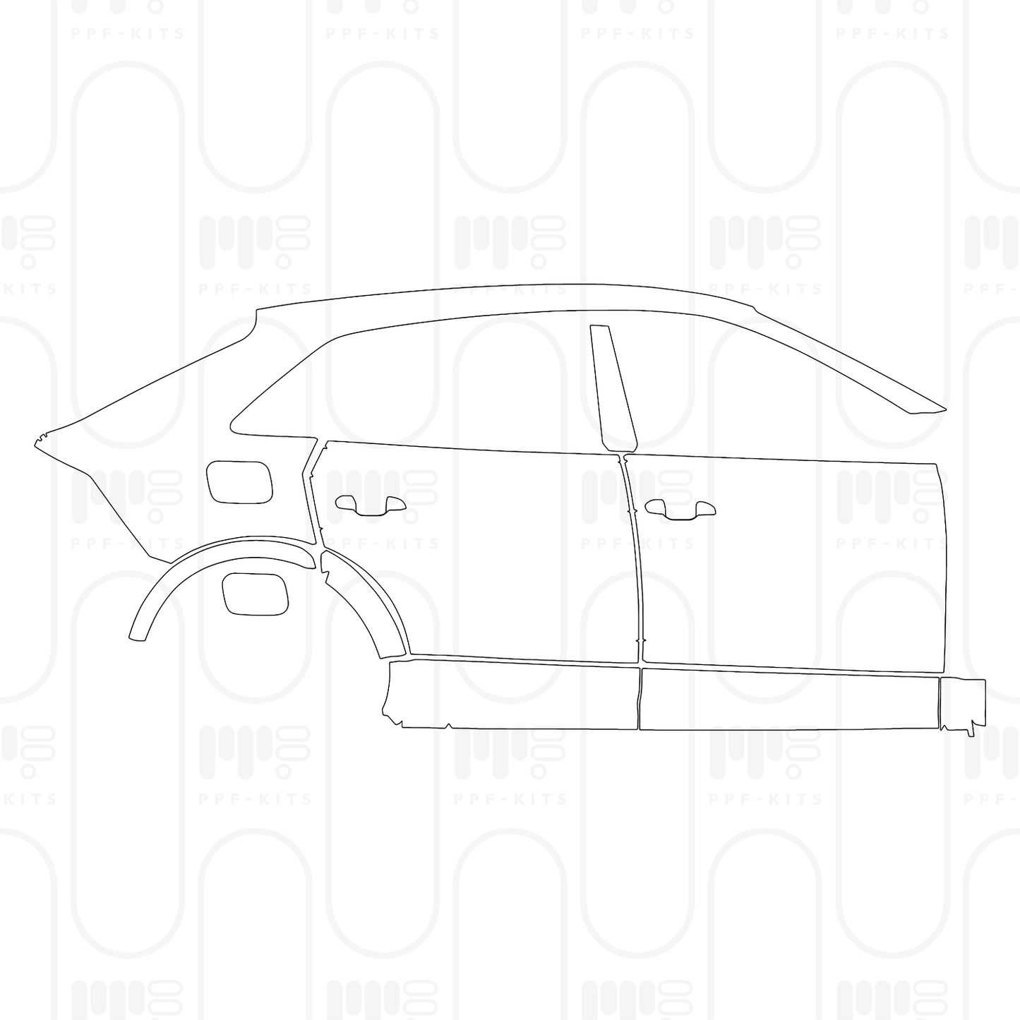 Pre-Cut PPF Audi Q8 RS 2026