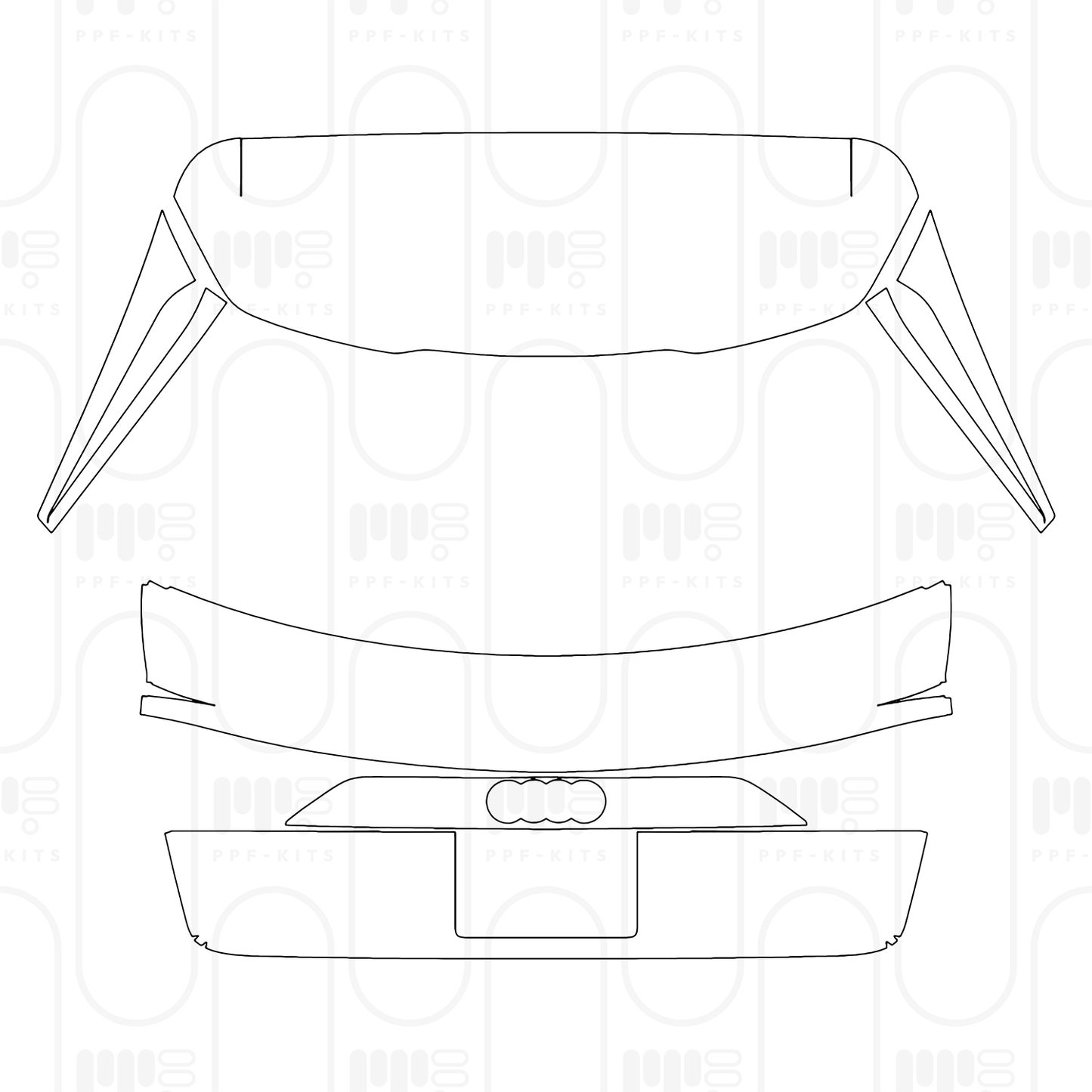 Pre-Cut PPF Audi Q8 RS 2026