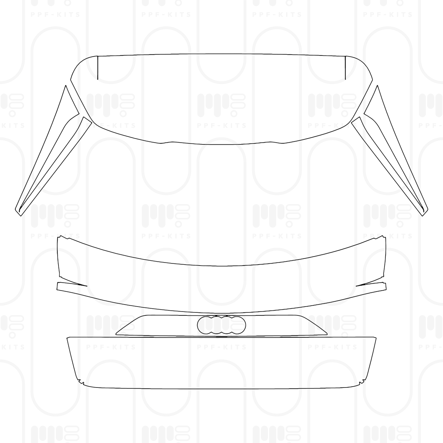 Pre-Cut PPF Audi Q8 RS 2026