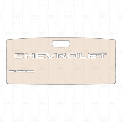 Voorgesneden PPF Chevrolet Silverado 1500 WT 2026