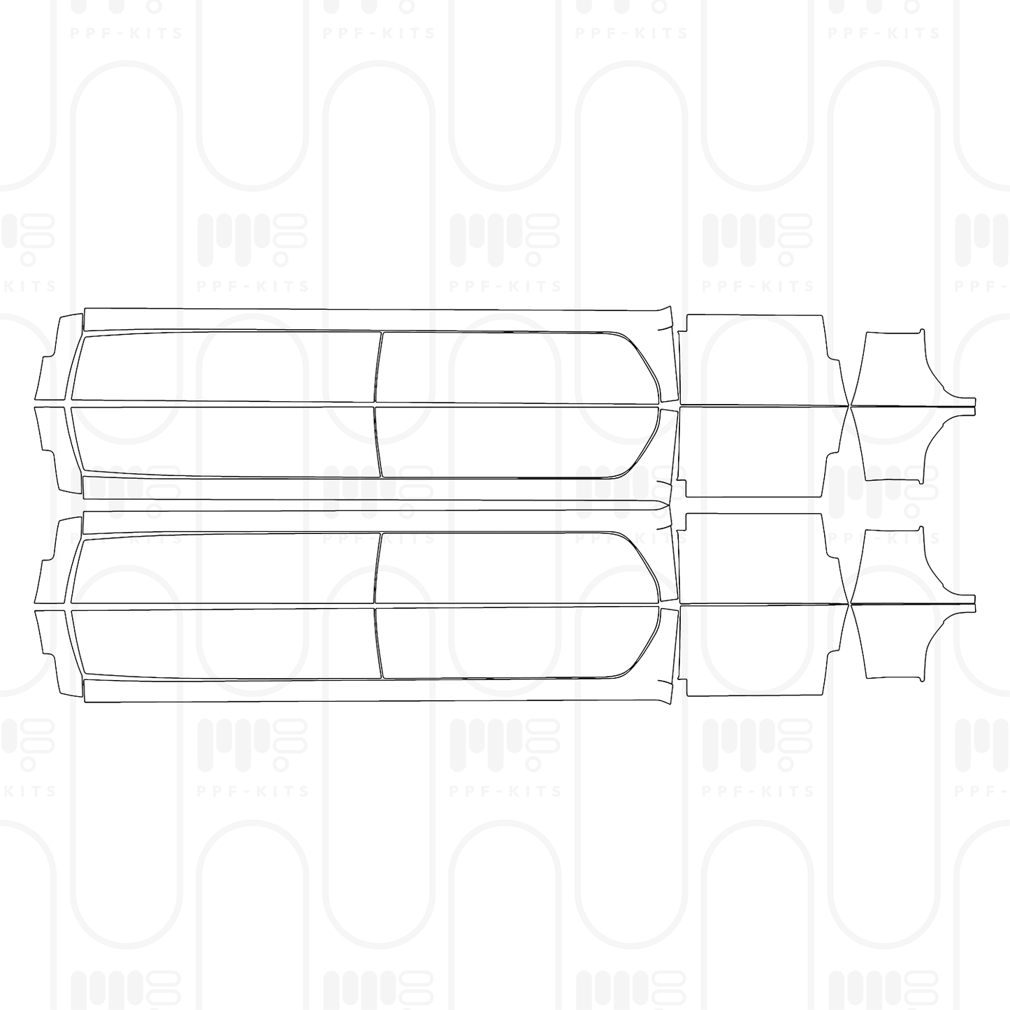 Voorgesneden PPF Chevrolet Silverado 1500 LT Trail Boss 2026