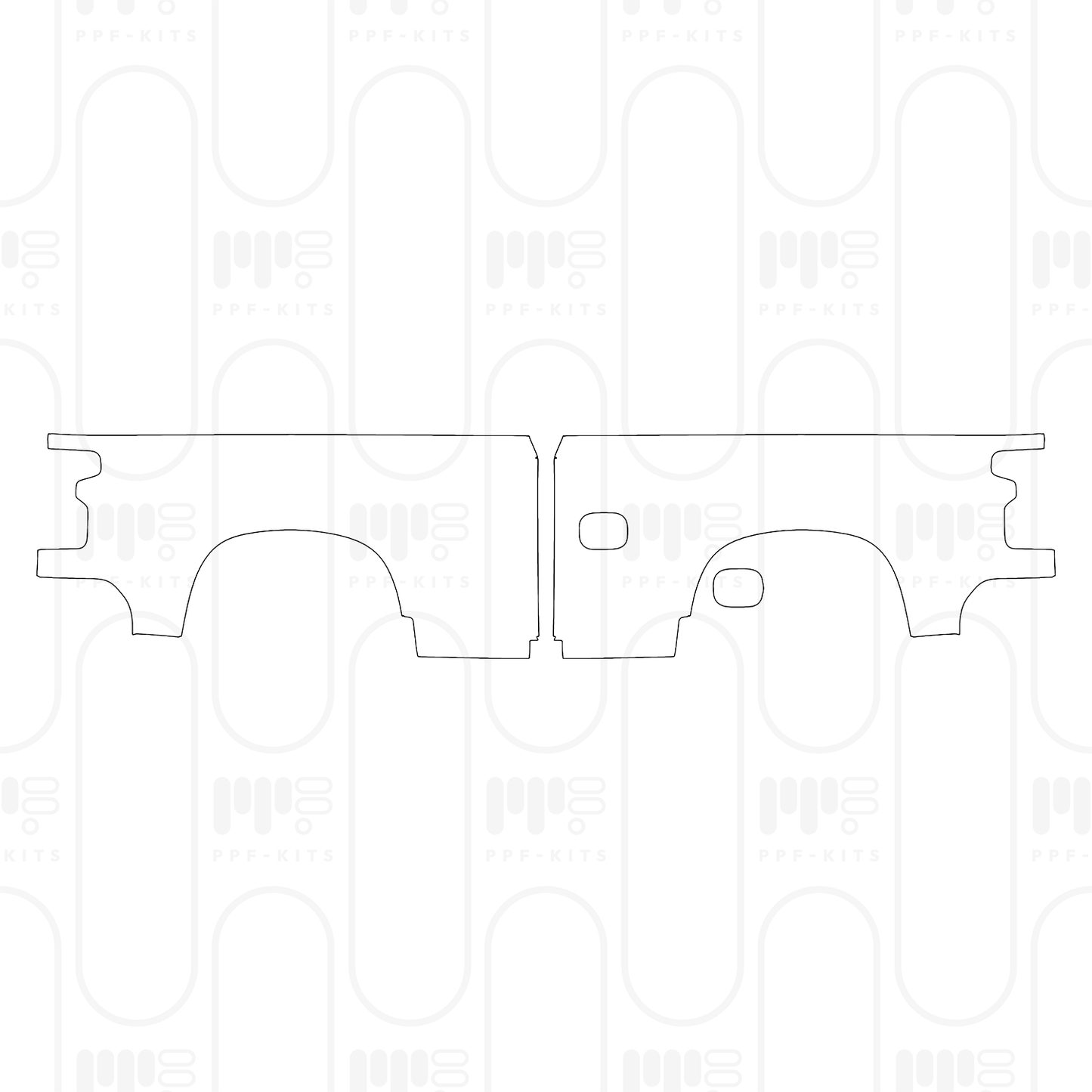 Voorgesneden PPF Chevrolet Silverado 1500 LT Trail Boss 2026