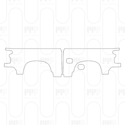 Voorgesneden PPF Chevrolet Silverado 1500 LT Trail Boss 2026